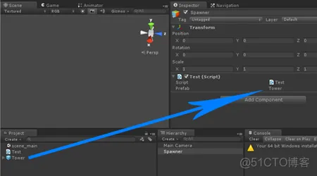 【Unity3D】Unity的预制体_加载_04